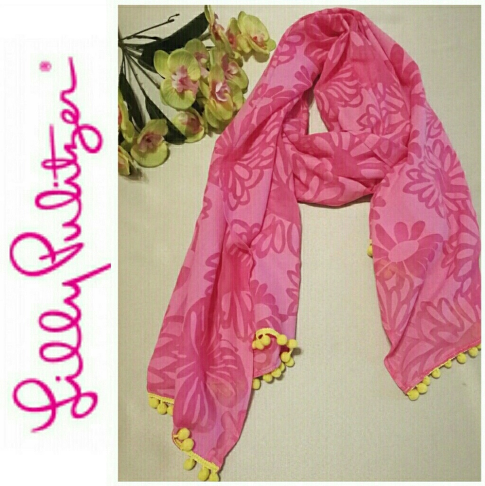 LILLY PULITZER scarf beach wrap NWOT